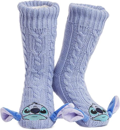 stitch socks disney|stitch fluffy socks.